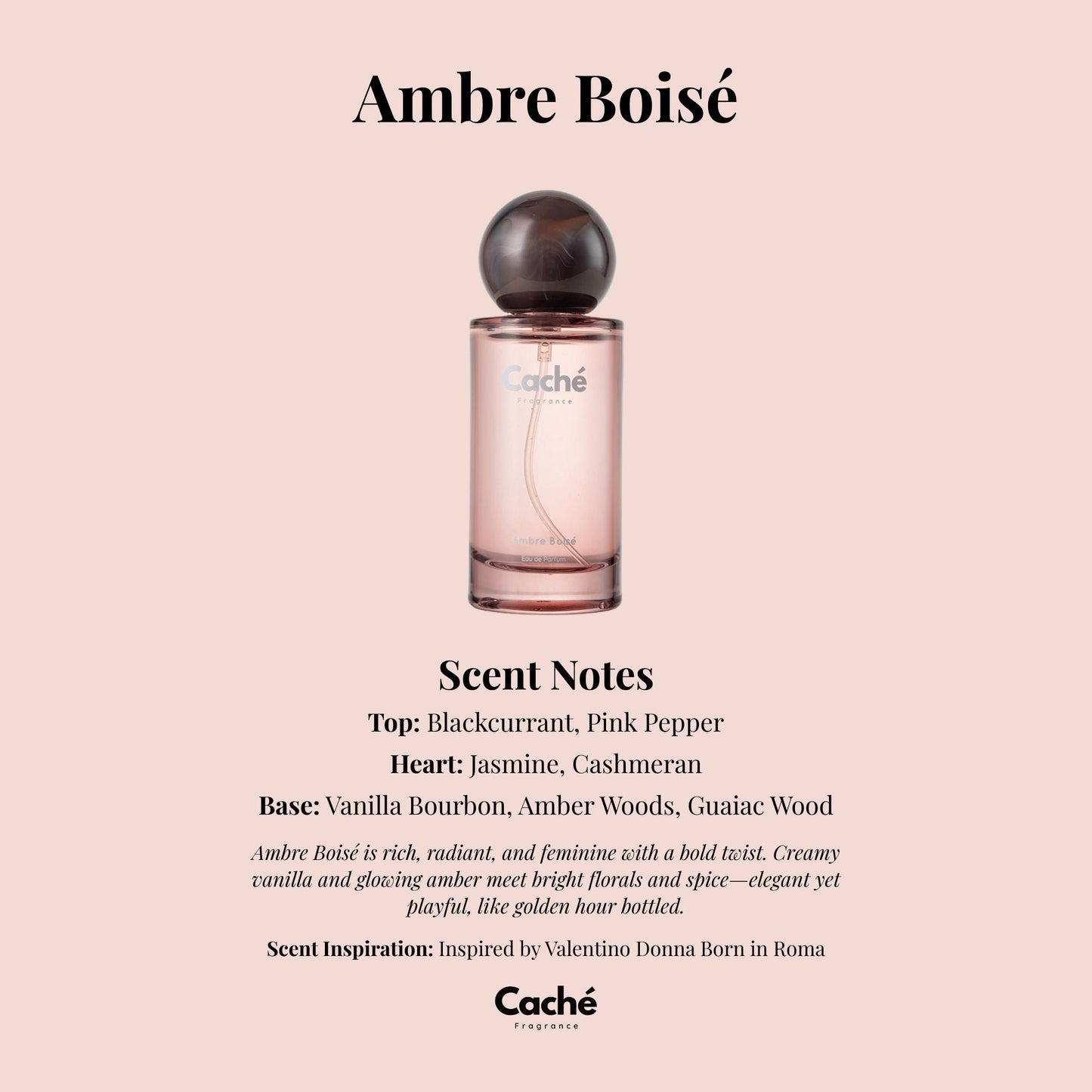 Caché - Ambre Boisé