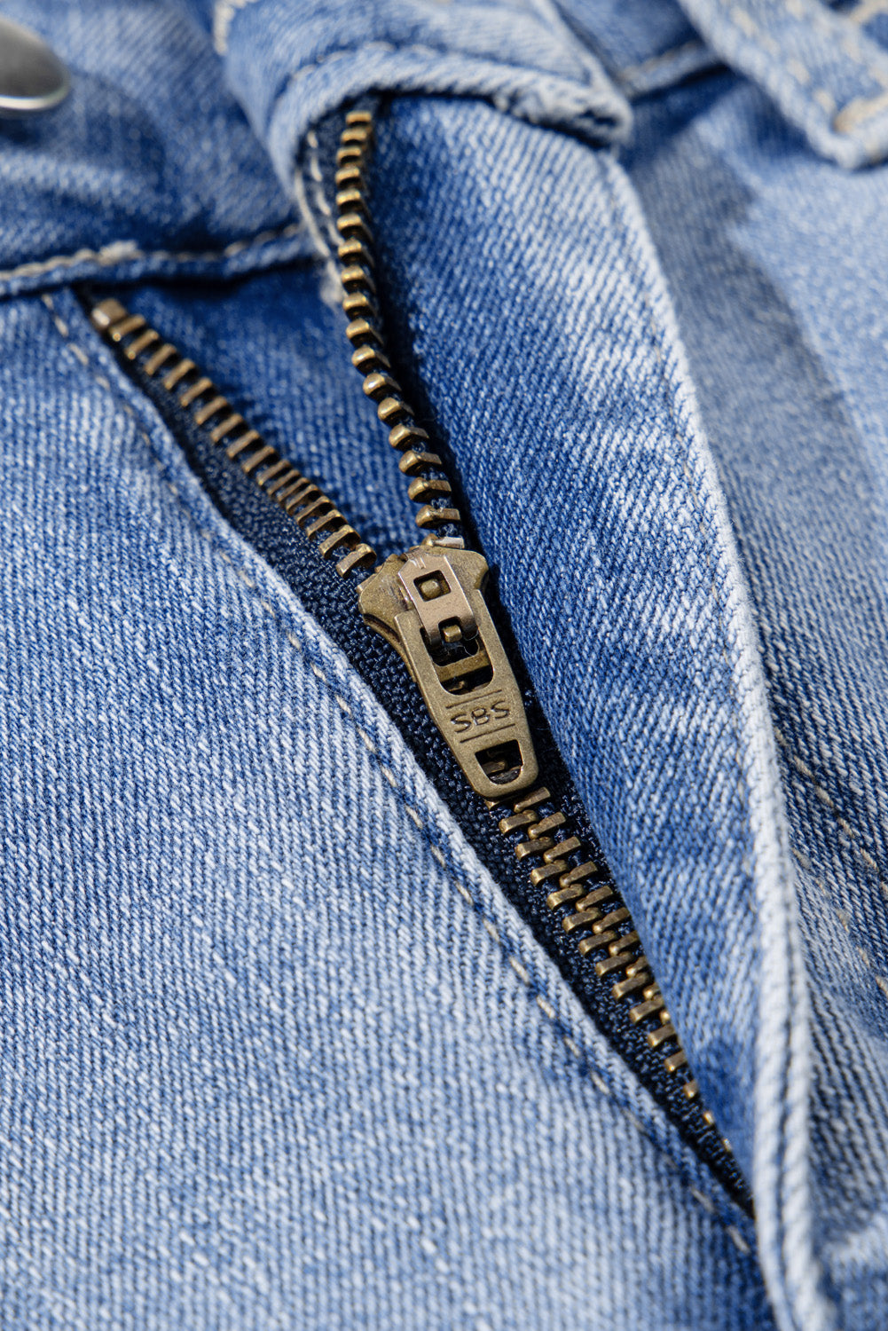 Acid Wash High Waist Flared Jeans