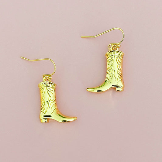 Cowgirl Boot Earrings