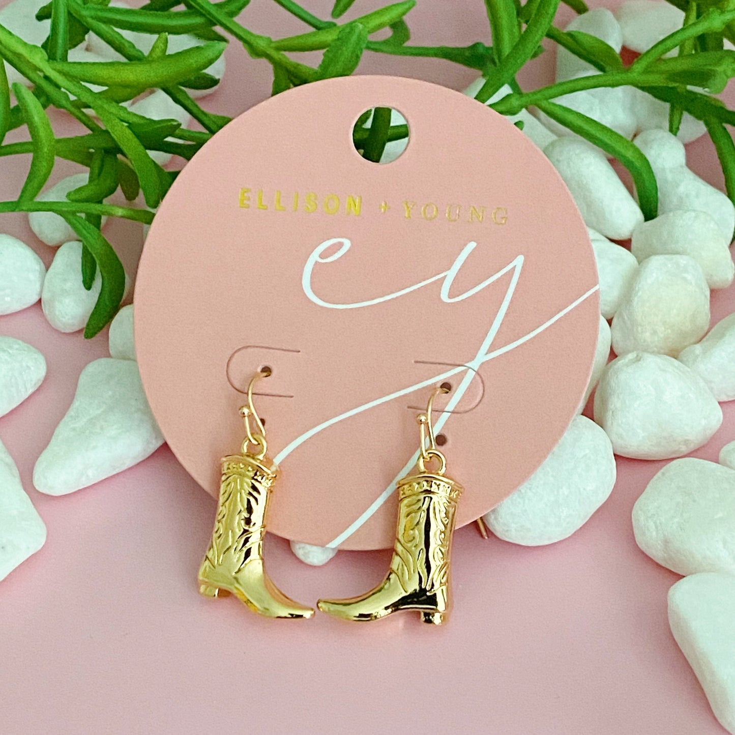 Cowgirl Boot Earrings