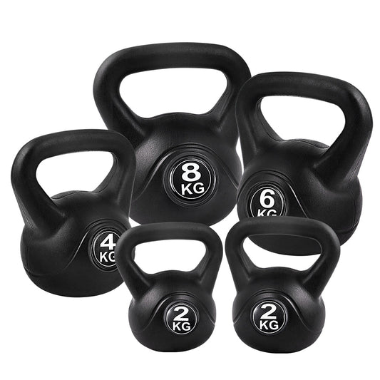 NNEDSZ 22kg Kettlebell Set Weight Lifting Kettlebells Bench Dumbbells Gym Home