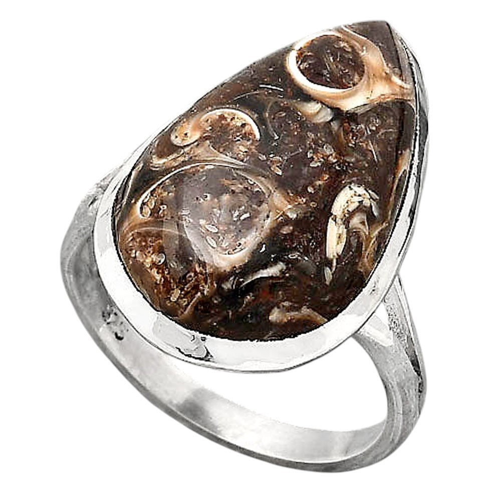 Natural Turtella Jasper - USA Ring size-9 R-1005 SDR246836