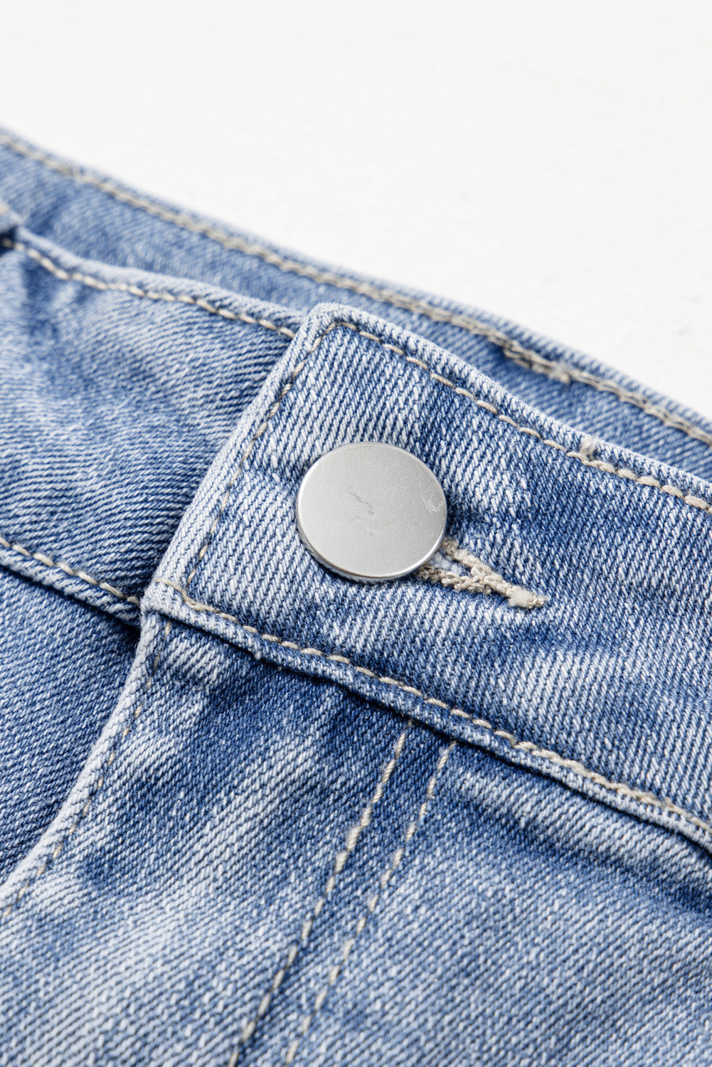 Acid Wash High Waist Flared Jeans