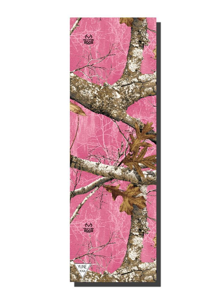 Realtree x Yune Yoga EDGE Antlers Camo Yoga Mat – Eco-Friendly 6mm Non-Slip PER Mat for Outdoor-Inspired Practice